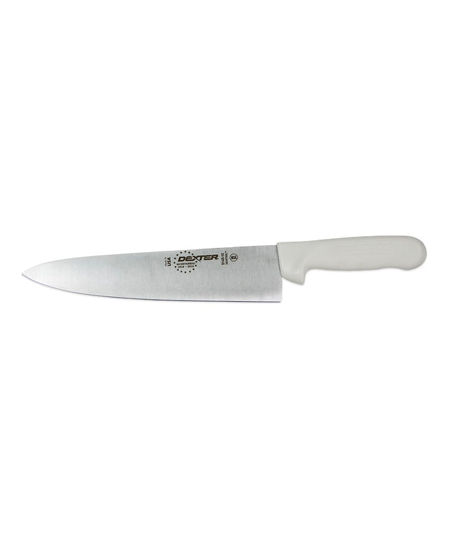 Dao Đầu Bếp Dexter Russell S145-10PCP SANI-SAFE® 25.4 cm Cán Polypropylene Trắng Thép Carbon