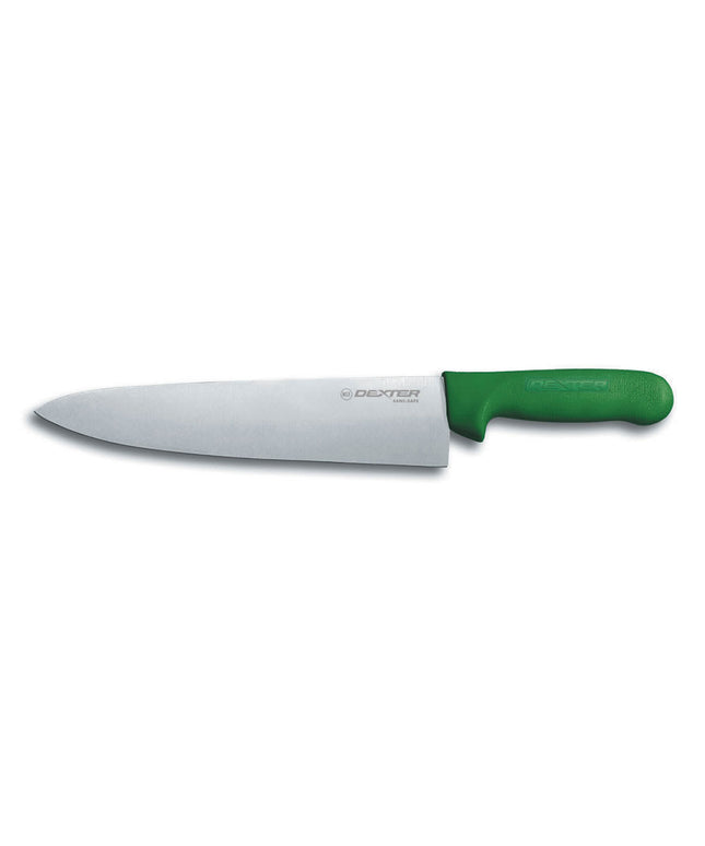 Dao Đầu Bếp Dexter Russell S145-10G-PCP SANI-SAFE® 25.4cm Tay Cầm Polypropylene Xanh Lá Thép Carbon