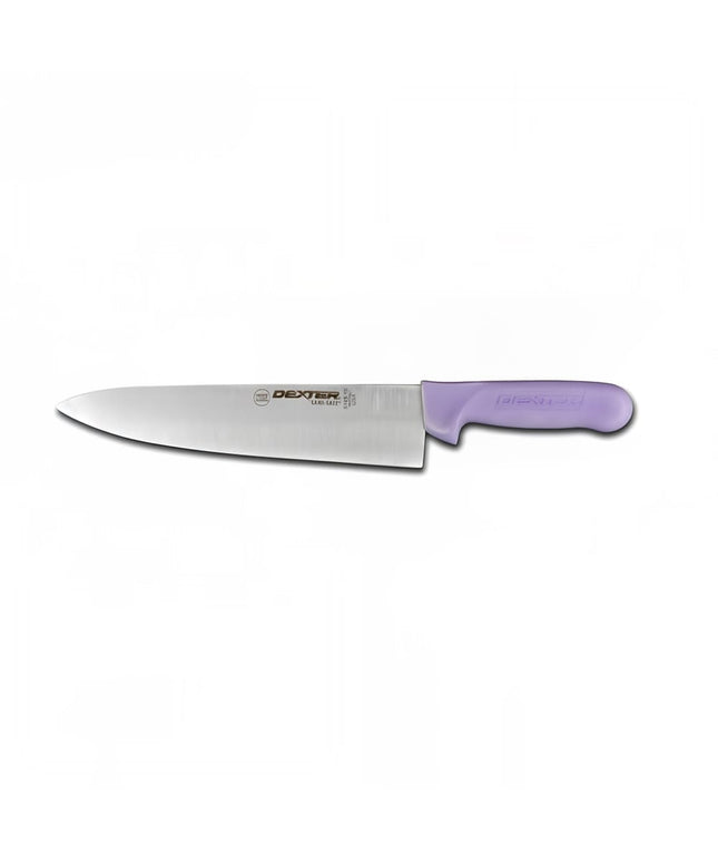 Dao Bếp Trưởng Dexter Russell S145-8P-PCP 12443P SANI-SAFE® 20.3 cm Cán Polypropylene Tím Thép Carbon