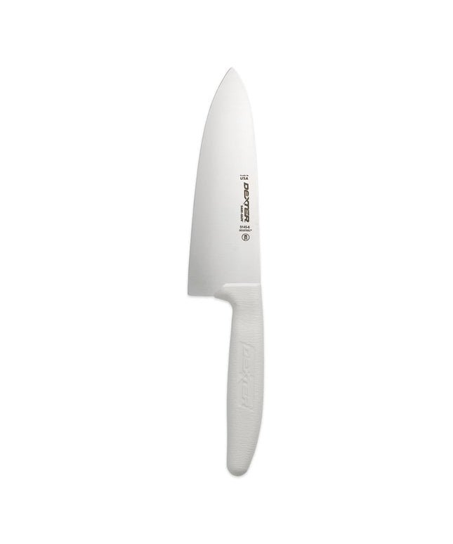 Dao Bếp Trưởng Dexter Russell S145-6PCP SANI-SAFE® 15.2 cm Tay Cầm Polypropylene Trắng Thép Carbon