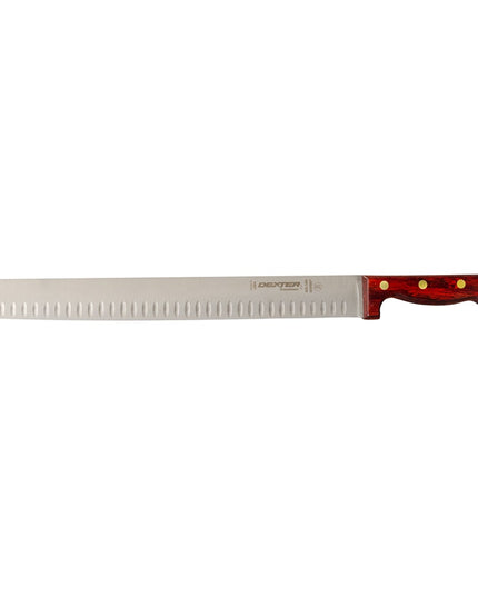 Dao Thái Thịt Nướng Dexter Russell 40D-14W-PCP 35.6 cm Cán Gỗ Hồng Mộc Thép Carbon