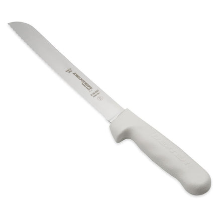 Dao Cắt Bánh Mì Dexter Russell S162-8SC-PCP SANI-SAFE® 20.3 cm Cán Polypropylene Trắng Thép Carbon