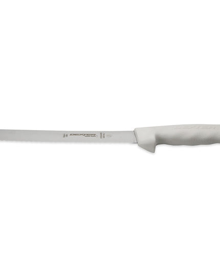 Dao Cắt Bánh Mì Dexter Russell S162-8SC-PCP SANI-SAFE® 20.3 cm Cán Polypropylene Trắng Thép Carbon