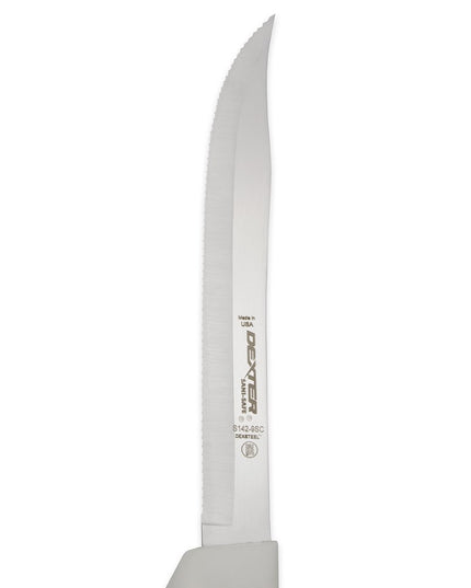 Dao Thái Đa Năng Dexter Russell S142-9SC-PCP SANI-SAFE® 22.9 cm Cán Polypropylene Trắng Thép Carbon
