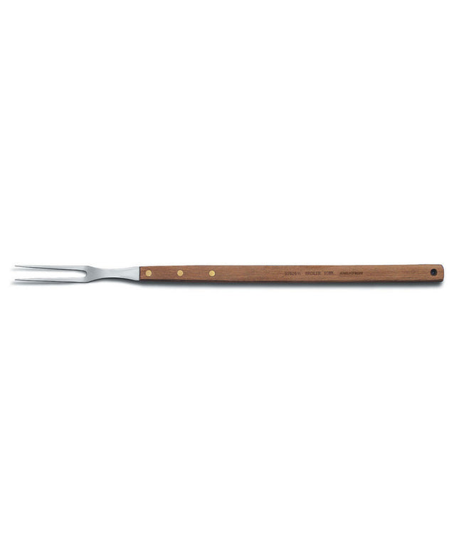 Nĩa Nướng Dexter Russell S2826 55.9 cm Lưỡi Thép Không Gỉ 16.5 cm Cán Gỗ Sồi