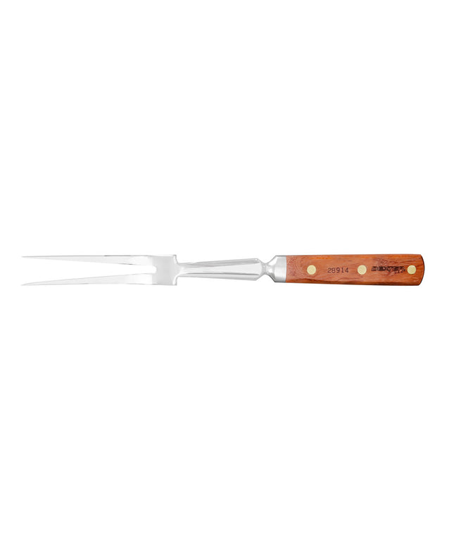 Nĩa Đầu Bếp Dexter Russell 28914MF-PCP 22.9 cm Cán Gỗ Hồng Mộc Thép Carbon