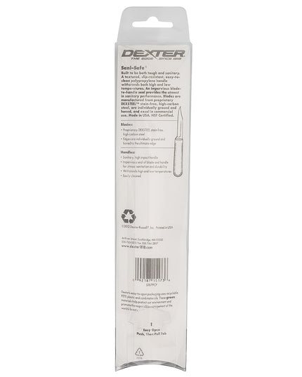 Dao Gọt SANI-SAFE® Dexter Russell S107PCP 8.3 cm Cán Polypropylene Trắng Thép Carbon