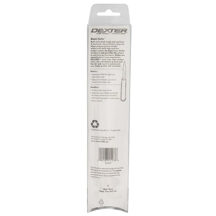 Dao Gọt SANI-SAFE® Dexter Russell S107PCP 8.3 cm Cán Polypropylene Trắng Thép Carbon