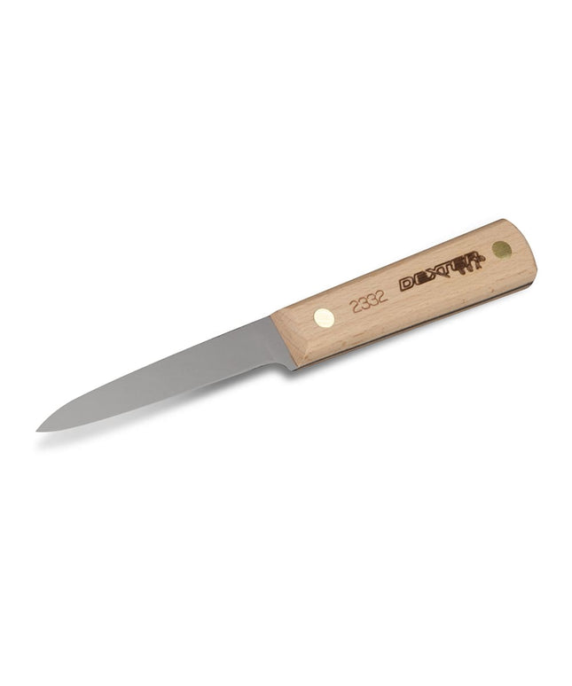 Dao Gọt Dexter Russell 2332 8.3 cm Cán Gỗ Beech Thép Carbon