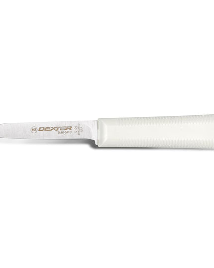 Dao Gọt Dexter Russell S104PCP SANI-SAFE® 8.3 cm Cán Polypropylene Trắng Thép Carbon