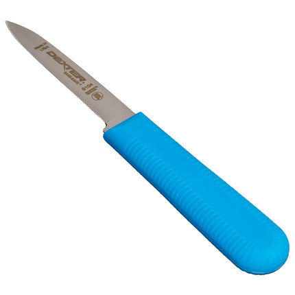 Bộ Dao Gọt SANI-SAFE® Dexter Russell S104C-PCP 8.3 cm Cán Polypropylene Xanh Thép Carbon