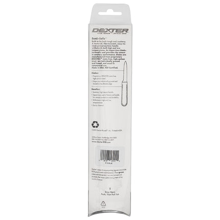 Bộ Dao Gọt SANI-SAFE® Dexter Russell S104C-PCP 8.3 cm Cán Polypropylene Xanh Thép Carbon
