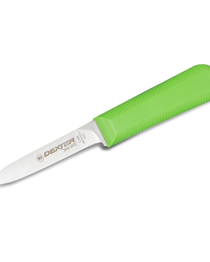 Bộ Dao Gọt SANI-SAFE® Dexter Russell S104G-PCP 8.3 cm Cán Polypropylene Xanh Lá Thép Carbon