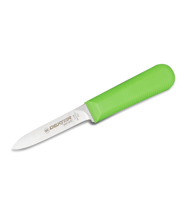Bộ Dao Gọt SANI-SAFE® Dexter Russell S104G-PCP 8.3 cm Cán Polypropylene Xanh Lá Thép Carbon