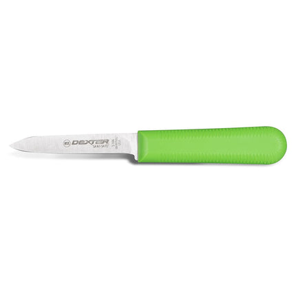 Bộ Dao Gọt SANI-SAFE® Dexter Russell S104G-PCP 8.3 cm Cán Polypropylene Xanh Lá Thép Carbon