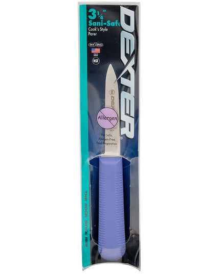 Dao Gọt SANI-SAFE® Dexter Russell S104P-PCP 8.3 cm Cán Polypropylene Tím Thép Carbon