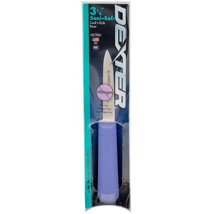 Dao Gọt SANI-SAFE® Dexter Russell S104P-PCP 8.3 cm Cán Polypropylene Tím Thép Carbon