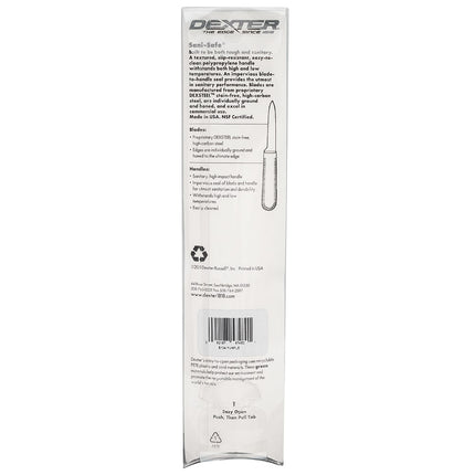 Dao Gọt SANI-SAFE® Dexter Russell S104P-PCP 8.3 cm Cán Polypropylene Tím Thép Carbon