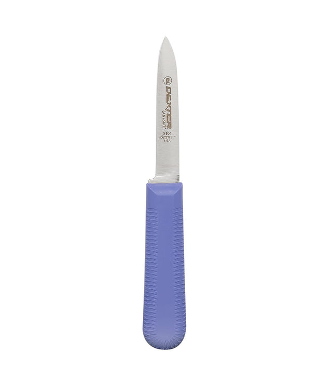 Dao Gọt SANI-SAFE® Dexter Russell S104P-PCP 8.3 cm Cán Polypropylene Tím Thép Carbon