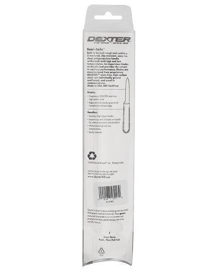 Bộ Dao Gọt Dexter Russell S104R-PCP SANI-SAFE® 8.3 cm Cán Polypropylene Đỏ Thép Carbon
