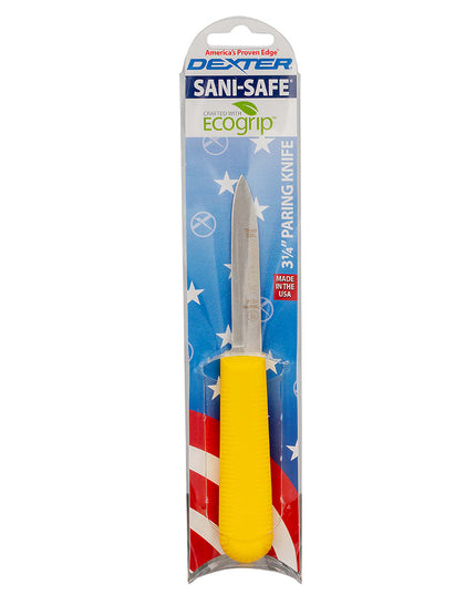 Bộ Dao Gọt Hoa Quả Dexter Russell S104Y-PCP SANI-SAFE® 8.3 cm Cán Polypropylene Vàng Thép Carbon