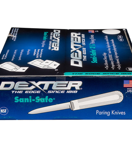 Bộ Dao Gọt 8.3 cm Dexter Russell S104-50 SANI-SAFE® Cán Nhựa Trắng Thép Cacbon