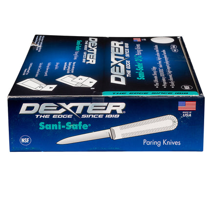 Bộ Dao Gọt 8.3 cm Dexter Russell S104-50 SANI-SAFE® Cán Nhựa Trắng Thép Cacbon