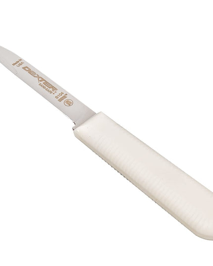 Bộ Dao Gọt 8.3 cm Dexter Russell S104-50 SANI-SAFE® Cán Nhựa Trắng Thép Cacbon