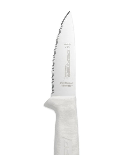 Dao Đa Năng Dexter Russell S151SC-GWE-PCP SANI-SAFE® 8.9 cm Cán Polypropylene Trắng Thép Carbon