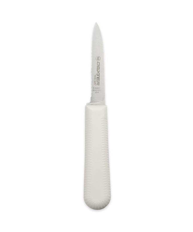 Dao Gọt Dexter Russell S104SC-PCP SANI-SAFE® 8.3 cm Tay Cầm Polypropylene Trắng, Thép Carbon
