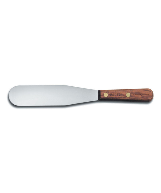 Phới Phết Trang Trí & Phết Kem Dexter Russell S2496 16.5 cm Tay Cầm Gỗ Rosewood, Thép Không Gỉ