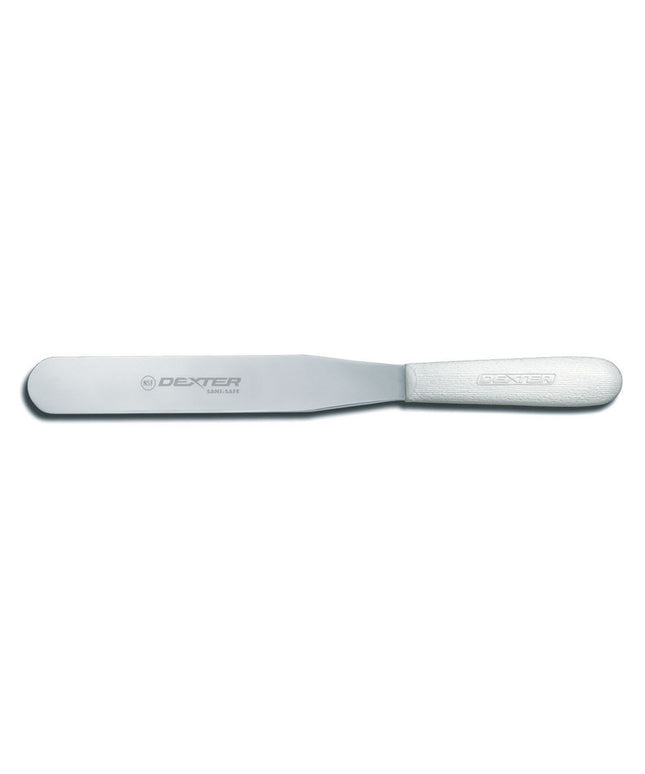 Dao Phết Kem Trang Trí Dexter Russell S284-8 SANI-SAFE® 20.3 cm Tay Cầm Polypropylene Trắng, Thép Không Gỉ