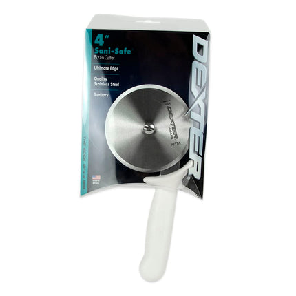 Dao Cắt Pizza Dexter Russell P177A-PCP SANI-SAFE® 10.2 cm Tay Cầm Nhựa Trắng Thép Carbon