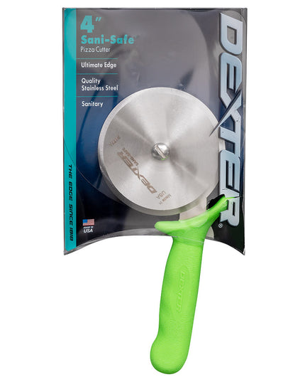 Dao Cắt Pizza Dexter Russell P177AG-PCP SANI-SAFE® 10.2 cm Cán Nhựa Xanh Lá, Thép Cacbon