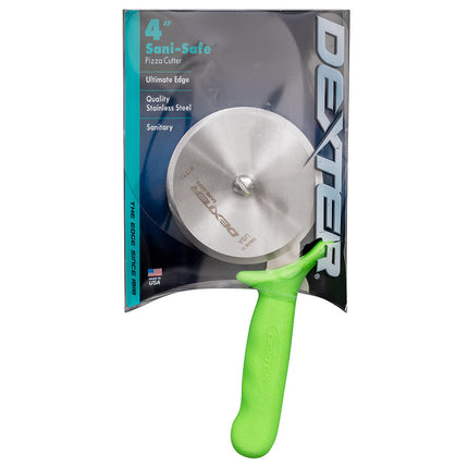Dao Cắt Pizza Dexter Russell P177AG-PCP SANI-SAFE® 10.2 cm Cán Nhựa Xanh Lá, Thép Cacbon