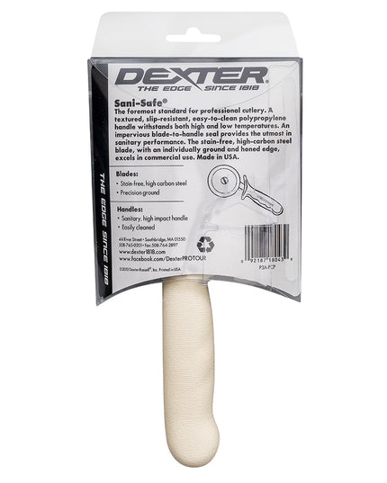 Dao Cắt Pizza Dexter Russell P3A-PCP SANI-SAFE® 7 cm Cán Nhựa Trắng, Thép Cacbon