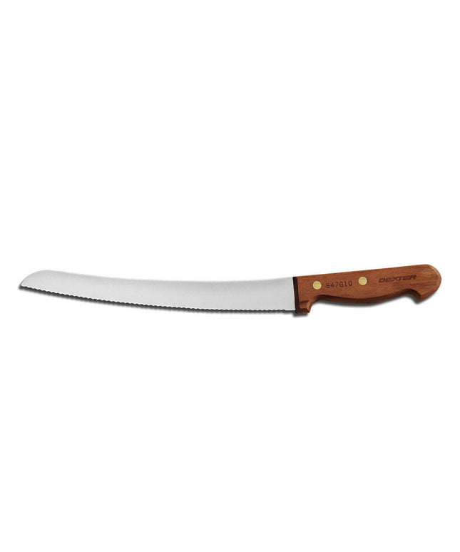 Dao Cắt Bánh Mì Dexter Russell S47G10-PCP 25.4 cm Cán Gỗ Hồng Mộc Thép Carbon