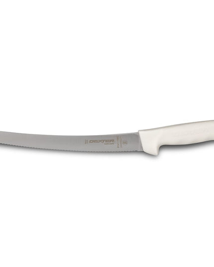 Dao Cắt Bánh Mì Dexter Russell S147-10SC-PCP SANI-SAFE® 25.4 cm Cán Polypropylene Trắng Thép Carbon