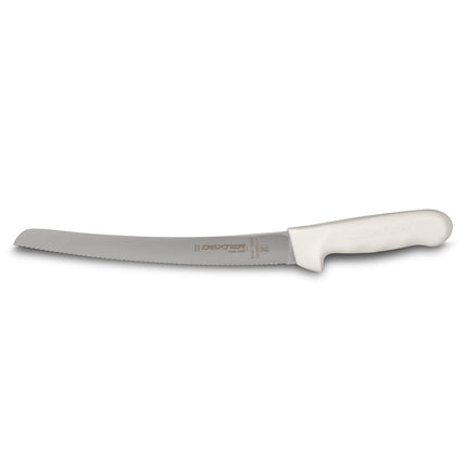 Dao Cắt Bánh Mì Dexter Russell S147-10SC-PCP SANI-SAFE® 25.4 cm Cán Polypropylene Trắng Thép Carbon
