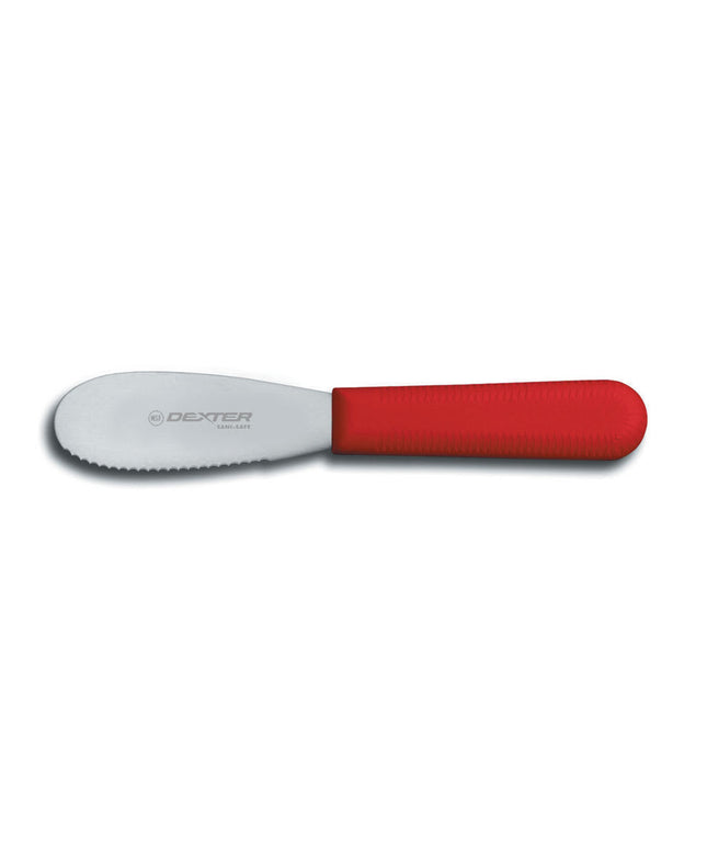 Dao Phết Sandwich Dexter Russell S173SCR-PCP SANI-SAFE® 8.9cm Tay Cầm Polypropylene Đỏ Thép Không Gỉ
