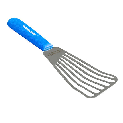 Phới Lật Cá Có Rãnh Dexter Russell 19673H SANI-SAFE 16.5 cm Tay Cầm Cao Su Mềm Xanh Dương Thép Không Gỉ