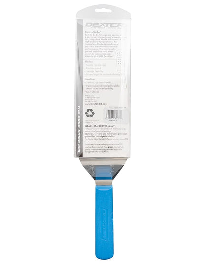 Phới Lật Đục Lỗ Dexter Russell PS286-8C-PCP SANI-SAFE® Thép Không Gỉ 20.3 x 7.6 cm Tay Cầm Polypropylene Xanh