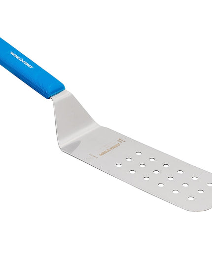 Phới Lật Đục Lỗ Dexter Russell PS286-8H-PCP SANI-SAFE® 20.3 x 7.6 cm Tay Cầm Nhựa Polypropylene Màu Xanh Thép Không Gỉ