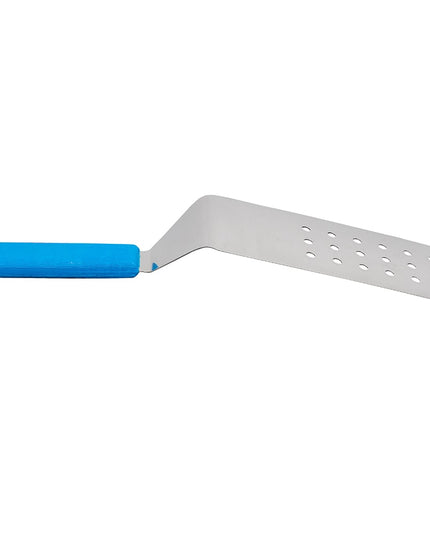 Phới Lật Đục Lỗ Dexter Russell PS286-8H-PCP SANI-SAFE® 20.3 x 7.6 cm Tay Cầm Nhựa Polypropylene Màu Xanh Thép Không Gỉ