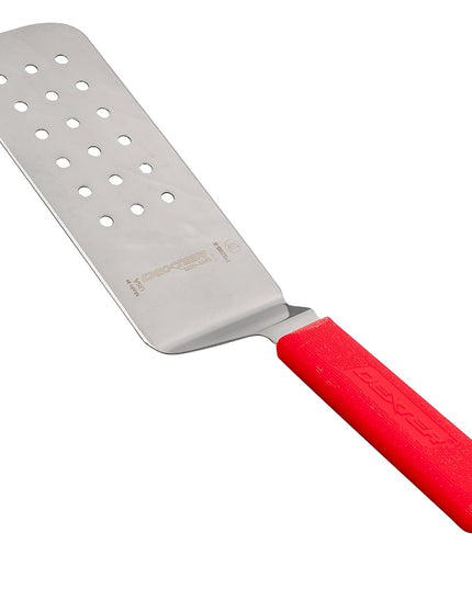 Phới Lật Có Lỗ Dexter Russell PS286-8R-PCP SANI-SAFE 20.3 x 7.6 cm Tay Cầm Polypropylene Đỏ Thép Không Gỉ