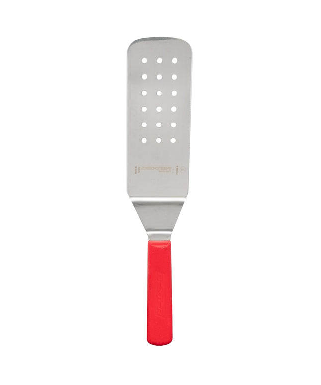 Phới Lật Có Lỗ Dexter Russell PS286-8R-PCP SANI-SAFE 20.3 x 7.6 cm Tay Cầm Polypropylene Đỏ Thép Không Gỉ