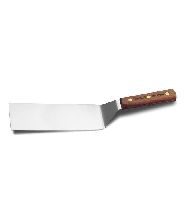 Xẻng Lật Hamburger Dexter Russell S8698SQ-PCP 20.3x7.6 cm Tay Cầm Gỗ Rosewood Thép Không Gỉ