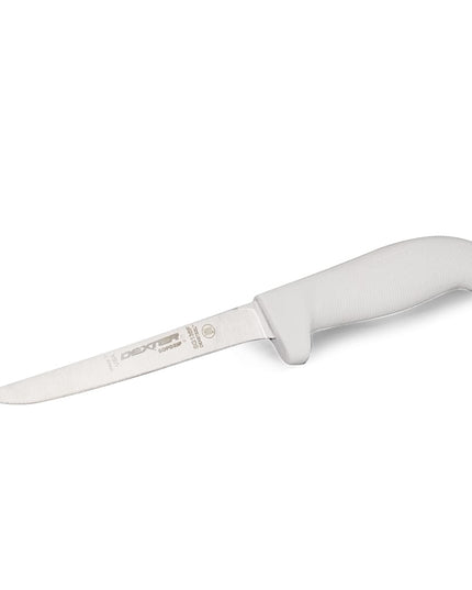 Dexter Russell SG136F-PCP 6" Boning Knife w/ Soft White Rubber Handle, Carbon Steel