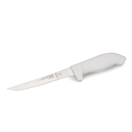 Dexter Russell SG136F-PCP 6" Boning Knife w/ Soft White Rubber Handle, Carbon Steel