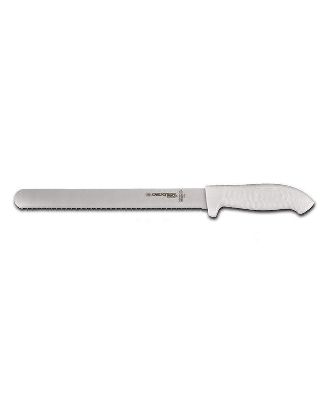 Dao Thái Lát Dexter Russell SG140-12SC-PCP 30.5 cm Tay Cầm Cao Su Trắng Mềm Thép Carbon